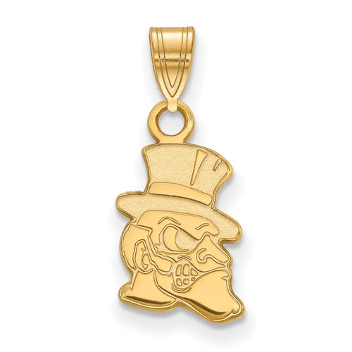 10k Gold LogoArt Wake Forest University Demon Deacon Small Pendant