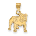 10k Gold LogoArt University of Georgia Bulldog Small Pendant