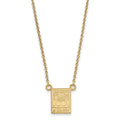 10k Gold LogoArt University of Mississippi The Grove at Ole Miss Small Pendant 18 inch Necklace
