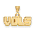 10k Gold LogoArt University of Tennessee Vols Small Pendant