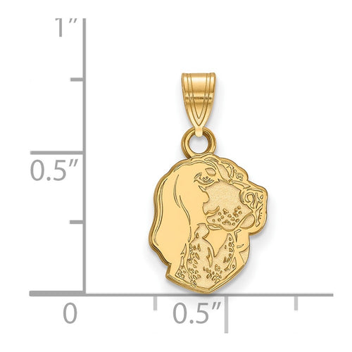 10k Gold LogoArt University of Tennessee Smokey Small Pendant