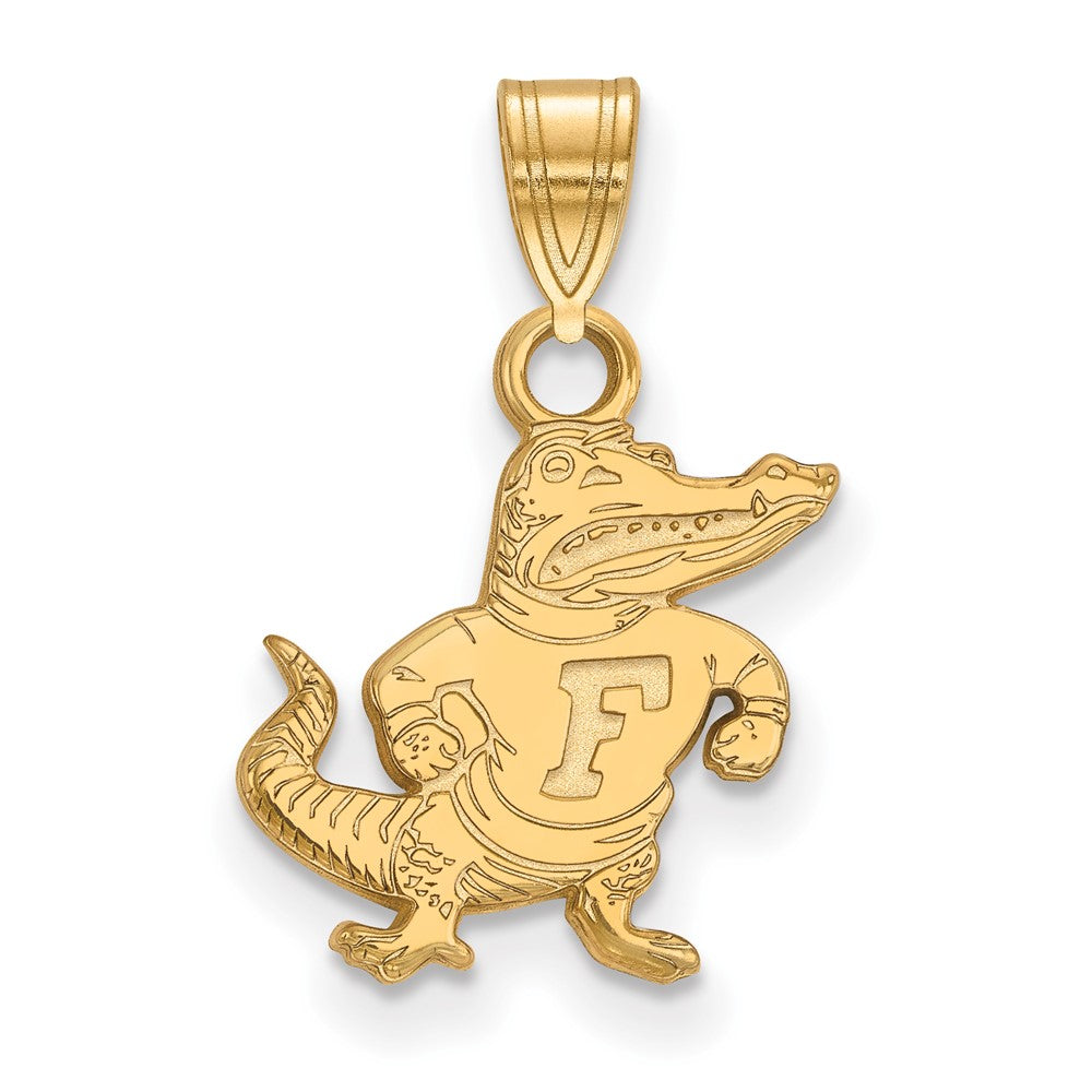 14k Gold LogoArt University of Florida Gator Small Pendant