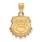 10k Gold LogoArt University of Georgia Bulldog Small Pendant