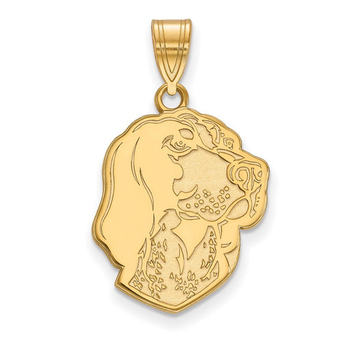 10k Gold LogoArt University of Tennessee Smokey Large Pendant