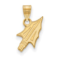 10k Gold LogoArt Florida State University Arrow Small Pendant