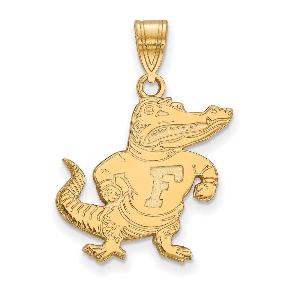 14k Gold LogoArt University of Florida Gator Large Pendant