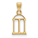 Sterling Silver Gold-plated LogoArt University of Georgia Arch Small Pendant