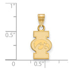 10k Gold LogoArt University of Iowa Small Pendant