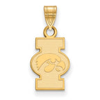 10k Gold LogoArt University of Iowa Small Pendant