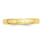 14k Yellow Gold 3mm Half-Round Wedding Band