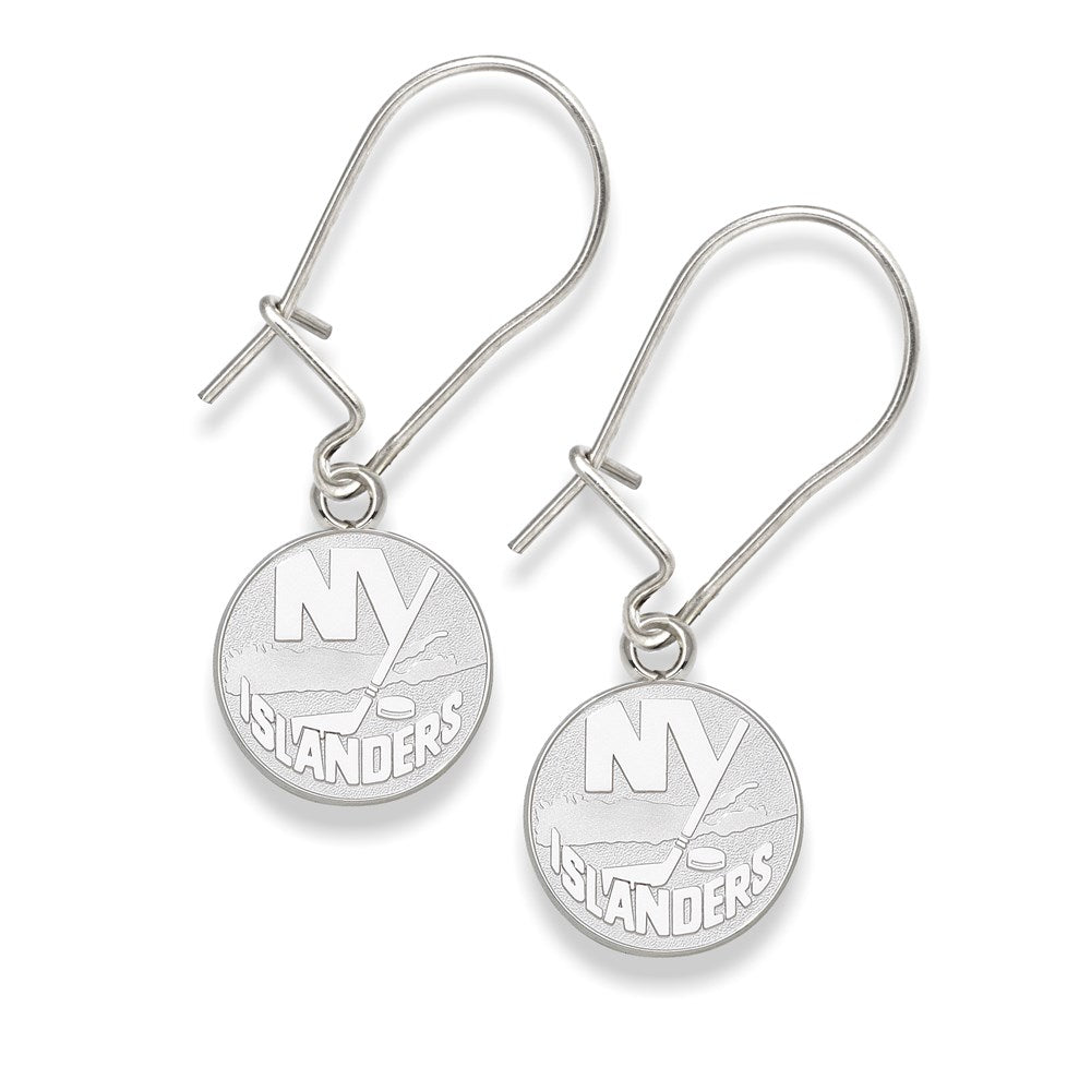 SS NEW YORK ISLANDERS LOGO 3/8 DANGLE EARRINGS (ERD)