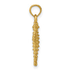 14k Seahorse Pendant