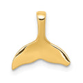 14k Whale Tail Chain Slide