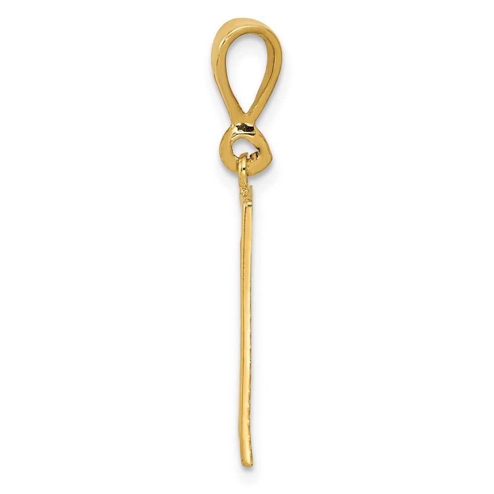 14k Strength Symbol Pendant
