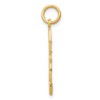 14k Musical Staff Charm