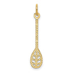 14k Lacrosse Stick Charm