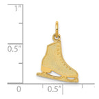 14k Figure Skate Charm