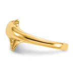 14k Dolphin Toe Ring