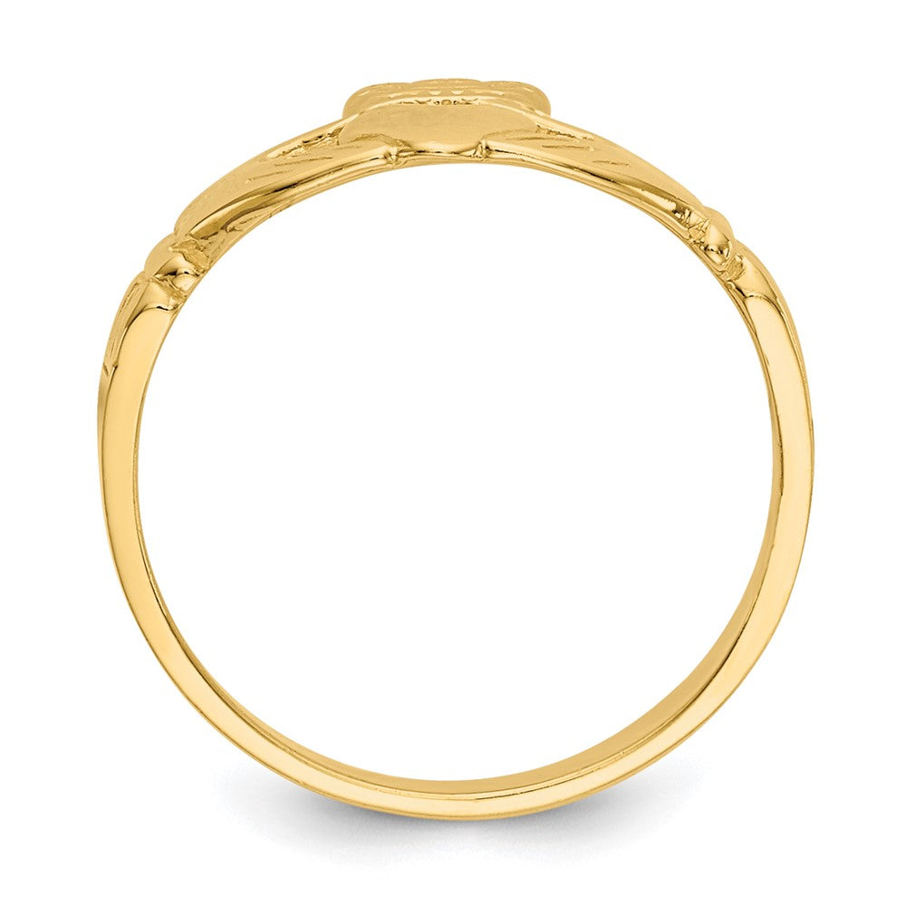 14k Claddagh Baby / Childs Ring
