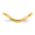 14K Polished Wave Fashion Thumb Ring