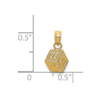 14k AB with Apple Baby Block Charm
