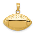 14k Football Charm