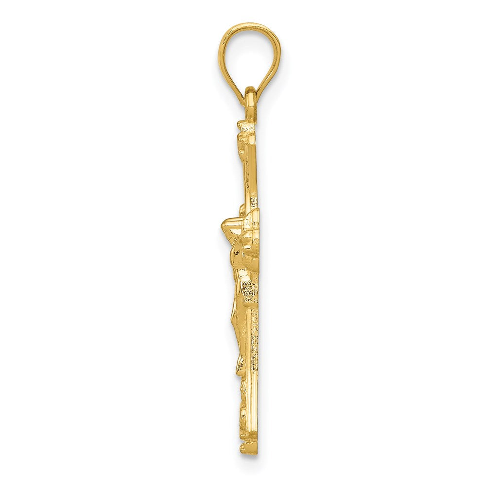 14k Crucifix Pendant