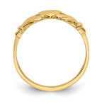 14k Baby Claddagh Ring