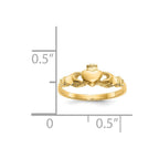 14k Baby Claddagh Ring