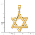 14K Star of David Pendant