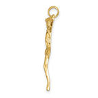 14k Polished Corpus Pendant