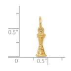 14k Solid Polished Seattle Space Needle Charm
