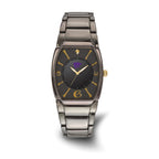 LogoArt Kansas State University Executive Black-plated Quartz Watch
