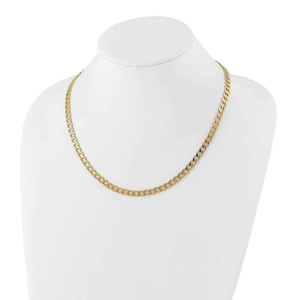 Kelly Waters Gold-plated 5.5mm Curb Chain Necklace