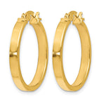 14K Polished Earrings