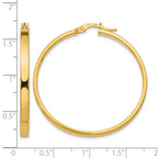 14K Polished Earrings