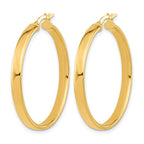 14K Polished Earrings