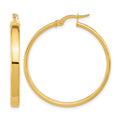 14K Polished Earrings