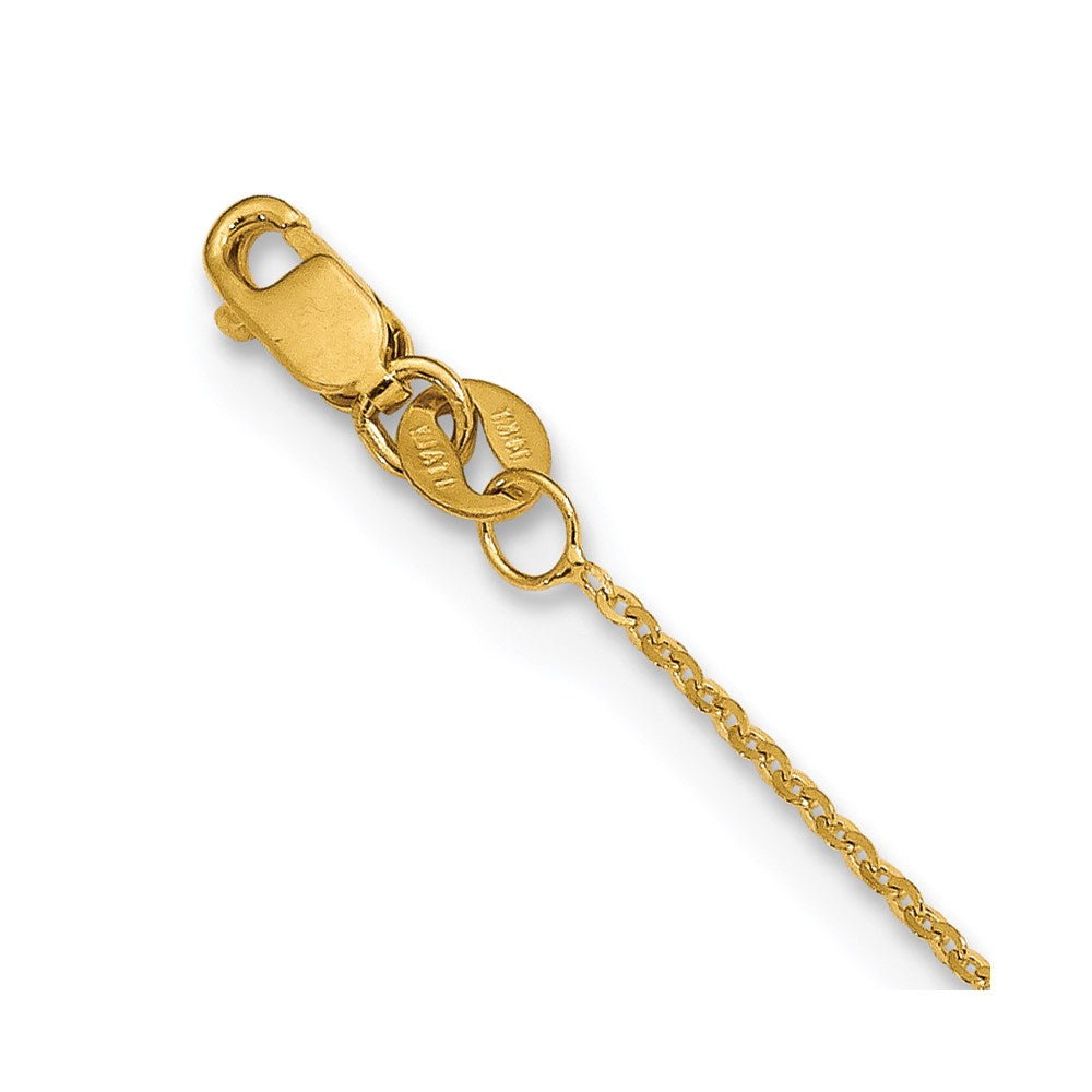 14K Polished Fancy Necklace