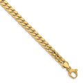 14k Men's Polished 6.25mm Curb 8.5 inch Bracelet