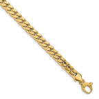 14k Men's Polished 6.25mm Curb 8.5 inch Bracelet
