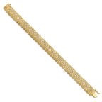 14K Polished 8 inch Bracelet