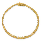 14K Polished 8 inch Bracelet