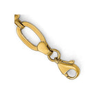 14K Polished Fancy Link Bracelet