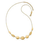 14K Polished D/C with 2in ext. Necklace