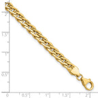 14K Polished Fancy Link Bracelet