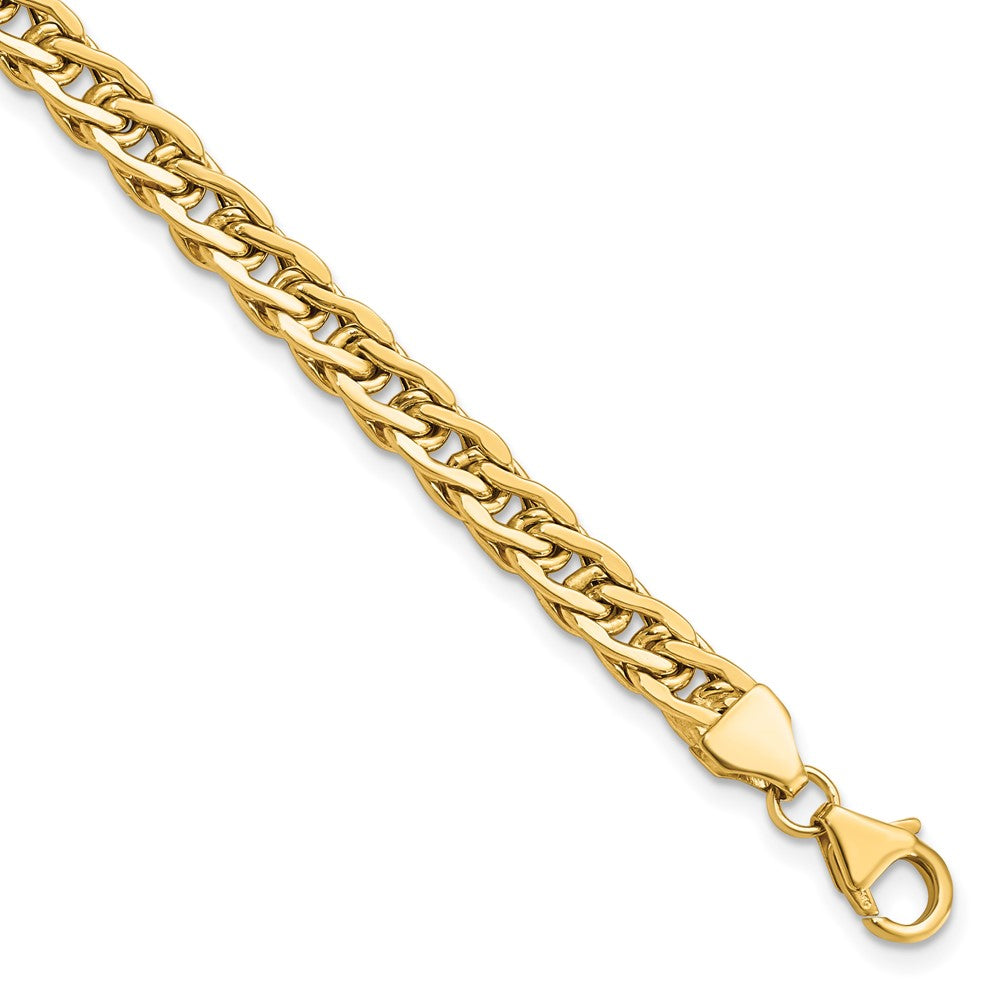 14K Polished Fancy Link Bracelet