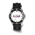 LogoArt Louisiana State University Collegiate Gents Silicone Strap Quartz Watch