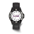 LogoArt Louisiana State University Scholastic Silicone Strap Quartz Watch