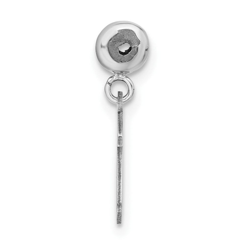 Sterling Silver Rhodium-plated MeMi 16 Charm